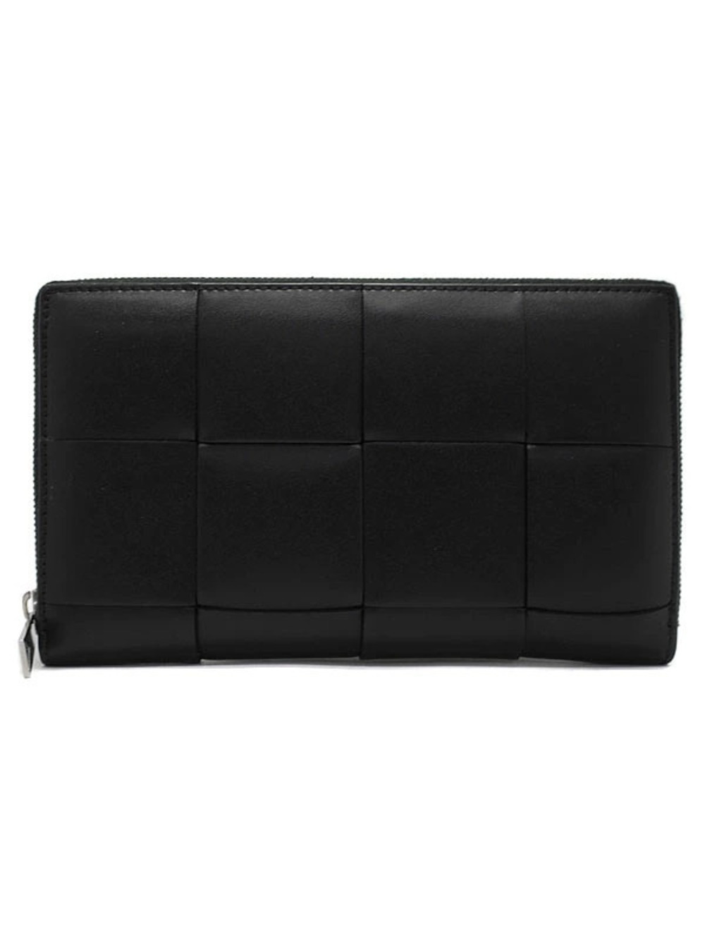 Bottega Veneta Maxi Intrecciato Zip Around Wallet Round Zipper Long